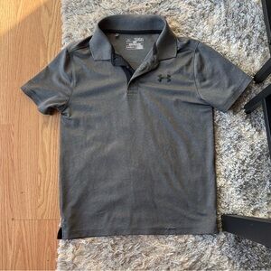 Under Armour HeatGear Charcoal Polo